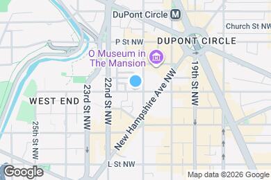 Map image of the property - 2119 N St NW