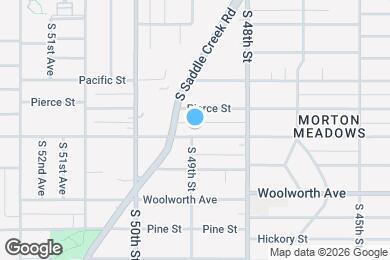 Map image of the property - 4848 Poppleton Ave
