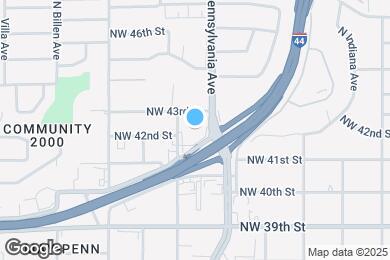 Map image of the property - The Pines Apts