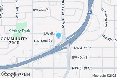 Map image of the property - The Pines