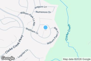 Map image of the property - 1505 Bucklebury Ct