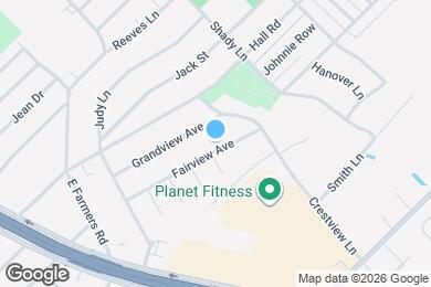 Map image of the property - 741 Fairview Ave