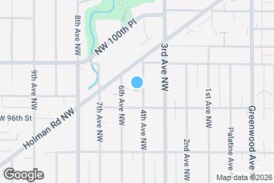Map image of the property - 9719 4th Ave NW