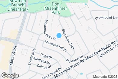 Map image of the property - 8024 Mourning Dove Dr