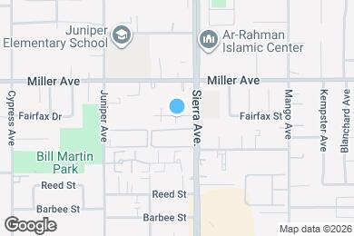 Map image of the property - 16859 Fairfax St