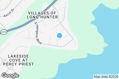 Map image of the property - 1312 S Hampton Ct