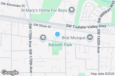 Map image of the property - 16606 Southwest Barsotti Street