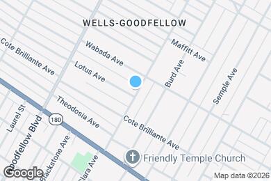 Map image of the property - 5601 Lotus Ave