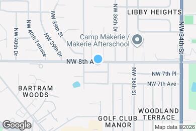Map image of the property - 3725 NW 8th Ave