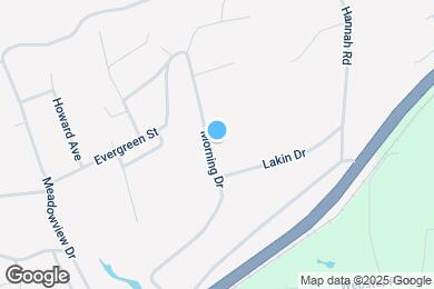 Map image of the property - 212 Morning Dr
