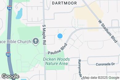 Map image of the property - 2114 Pauline Blvd