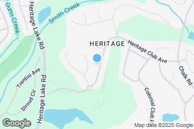 Map image of the property - 1325 Heritage Club Ave