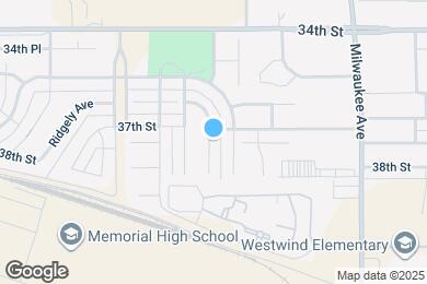 Map image of the property - 3705 Pontiac Ave