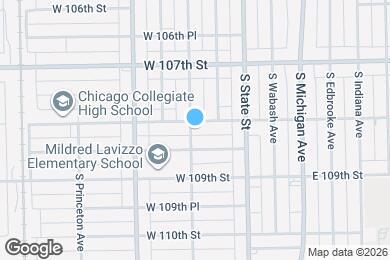 Map image of the property - 57 W 108th St