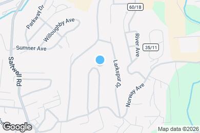 Map image of the property - 1751 Woodward Ter