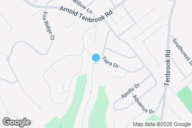 Map image of the property - 2751 Tiara Dr