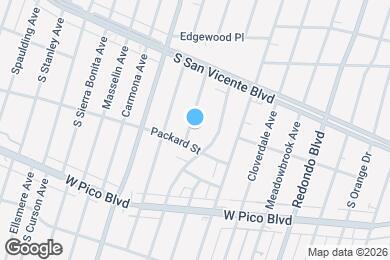Map image of the property - 1278 S Burnside Ave