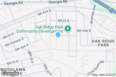 Map image of the property - 609 63rd St S