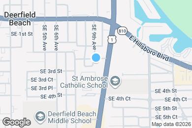 Map image of the property - 274 SE 9th Ave