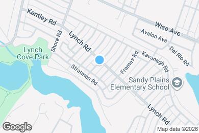 Map image of the property - 2007 Dineen Dr