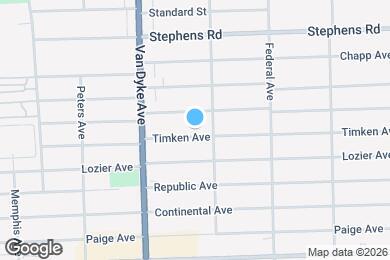 Map image of the property - 8111 Timken Ave