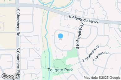 Map image of the property - 15747 E Center Pl