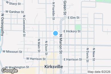 Map image of the property - 502 N Franklin St