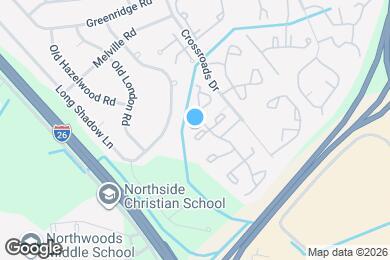 Map image of the property - 8133 Shadow Oak Dr