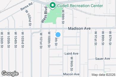 Map image of the property - 2037 W 99th St