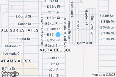 Map image of the property - 9678 E 35th Pl