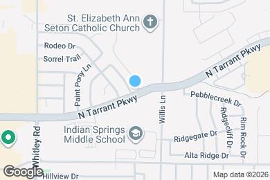 Map image of the property - 2087 Palomino Trail