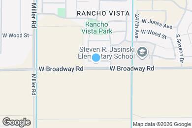 Map image of the property - 24853 W Rosita Ave