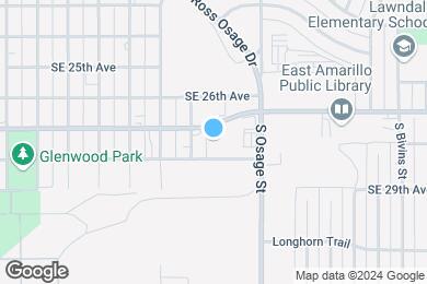 Map image of the property - Glenwood Apartments