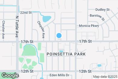 Map image of the property - 1703 N Pompano Ave
