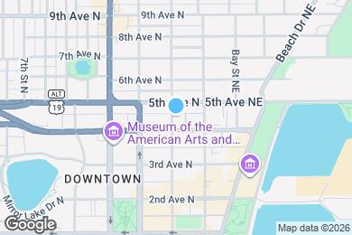 Map image of the property - 425 North - Your Downtown St. Pete Home