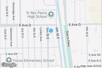 Map image of the property - 509 E Ave Q-1