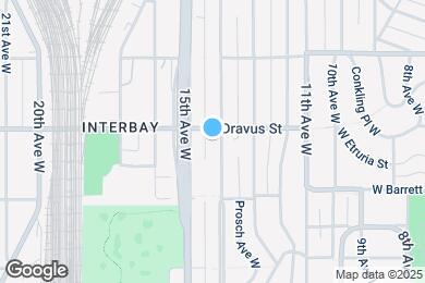 Map image of the property - 3053 14th Ave W