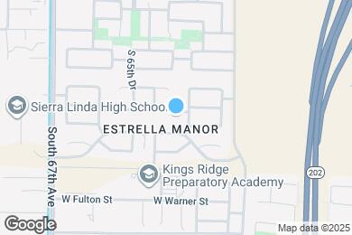 Map image of the property - 6409 W Pioneer St