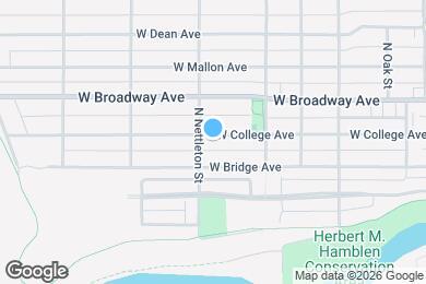 Map image of the property - 2219 W College Ave