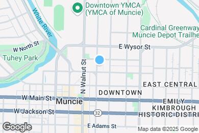 Map image of the property - 312 N Mulberry St