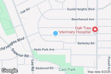 Map image of the property - 3290 Desota Ave