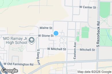 Map image of the property - 1899 W Stone St
