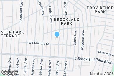 Map image of the property - 3112 North Ave