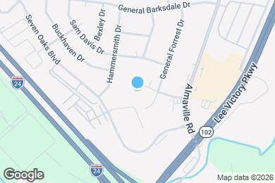 Map image of the property - 111 General Forrest Ct