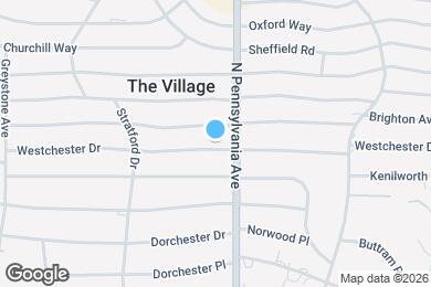Map image of the property - 1707 Westchester Dr