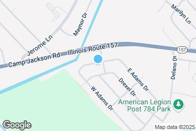 Map image of the property - 3 W Adams Dr