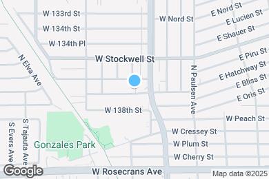 Map image of the property - 819 W 137th St
