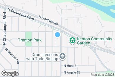 Map image of the property - 9005 North Peninsular Avenue