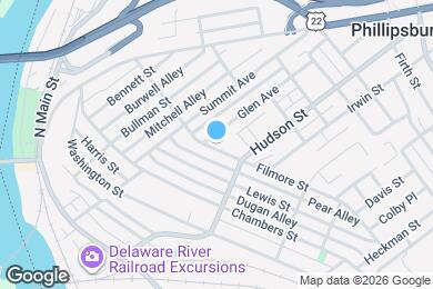 Map image of the property - 109 Filmore St