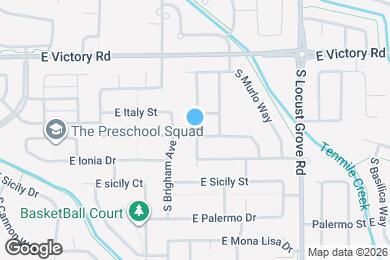Map image of the property - 1222 E Pistioa Dr